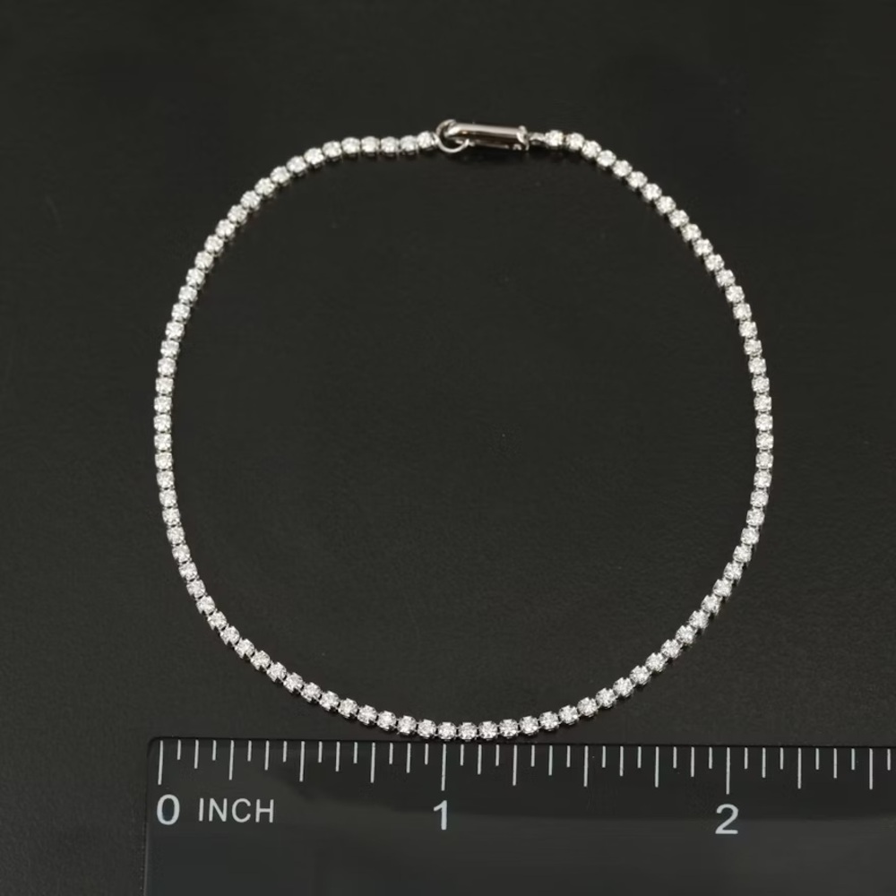 14K 1.00 CTW Lab Grown Diamond Line Bracelet